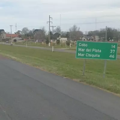 Ruta 2 cerca de Vivoratá